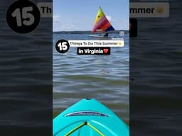 ☀️15 Outdoorsy Things To Do This Summer in Virginia #shorts #virginia #shortvideo #summer