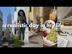 VLOG 💌 a realistic and productive day in my life as a college student in NYC