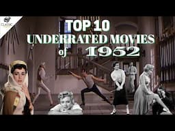 TOP 10 UNDERRATED MOVIES OF 1952 #1952 #cinemaclassics #1952movies #moviereview #goldenoldies #films