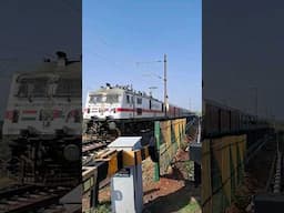 LGD WAP7 with 11408 #LUCKNOW - #PUNE express #indianrailways #railway #shorts