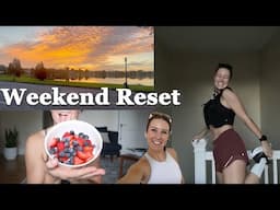 I've been feeling down lately / Reset Weekend Vlog / Good food, good friends , good workouts !!!