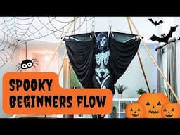 Aerial Yoga FLOW for a SPOOK-tacular HALLOWEEN 🎃 (30min Beginner Class)