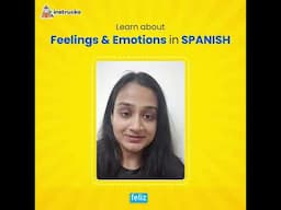 Learn feelings and emotions in Spanish #instrucko #learnspanish #tips