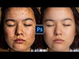 Face Retouching - Best Photoshop Tutorial | Skin Retouching 2024