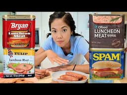 Is SPAM Really the Best? I Tried 4 Luncheon Meats to Find Out!