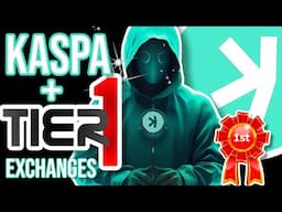 The BIGGEST Kaspa Breakthrough Is Coming with Tier 1 Exchanges SOON!