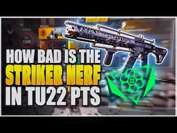 HOW BAD IS THE STRIKER ELMOS NERF in TU22 PTS - The Division 2