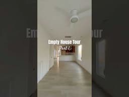 Empty house tour