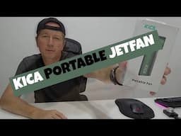 KiCA Portable Mini Handheld JetFan | Unboxing, Wind Speed Test & Quick Review 2024