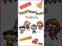 Happy Children's day... #childrensday #digitaldraw #shorts #ytshorts #shortsfeed