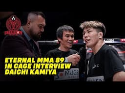 Eternal MMA 89: In Cage Interview: Daichi Kamiya