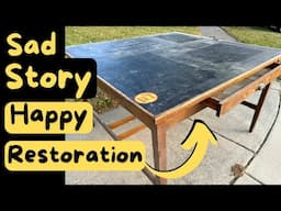 Rare 1800s GERMAN Table RESTORATION