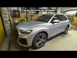 AUDI Q5. Repair. Ремонт.