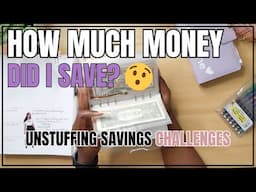 UNSTUFFING MY SAVINGS CHALLENGES & OPENING A HIGH YIELD SAVINGS ACCOUNT