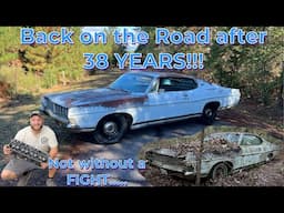 Parked and FORGOTTEN 38 Years Ago! Getting the Ford Galaxie XL Back on the Road!!!