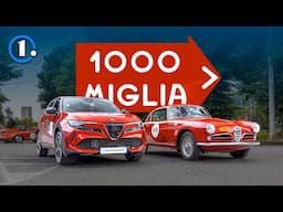 Ich fuhr die 1000 Miglia mit dem neuen Alfa Romeo Junior