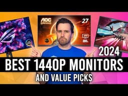 Best 1440p Gaming Monitors of 2024 [November Update]