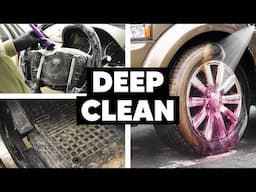 Dirty Interior & Exterior DEEP CLEAN - Land Rover Discovery