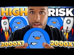 🔥 This High Risk MEME IS NEXT TO EXPLODE!! $100 Turns To $100,000!?