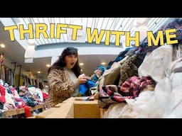 COME THRIFT WITH ME AT THE PARIS BINS!!