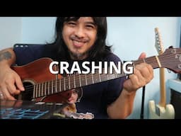 Crashing chords guitar tutorial for beginners | Song by Kyle Juliano