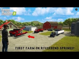 BUILDING AN AMERICAN FARM FROM SCRATCH! (FARMING SIMULATOR 25)