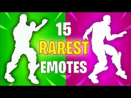 15 Rarest Emotes In Fortnite