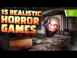 Top 15 Most Realistic Roblox Horror Games (Scary Roblox Games)