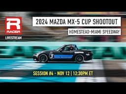 2024 Mazda MX-5 Cup Shootout | Session #4 - Homestead-Miami Speedway | Livestream