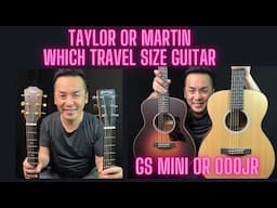 Martin OR Taylor - TRAVEL SIZE Guitar - 000JR Vs GS MINI