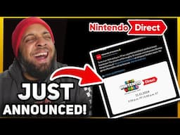 Nintendo Direct Just Announced! Happening Tomorrow!