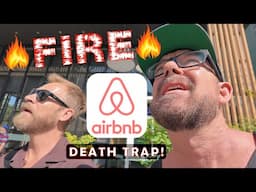 We Rented the Most Dangerous Condo in Bangkok | Airbnb Catches Fire