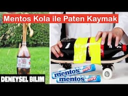 Mentos ve Coca Cola Deneyi | Mentos Coke Boom ile Kaykay | Mentos vs Coke Skateboard Experiment