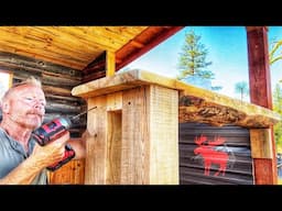 Wildfire Killed Our Trees. So I Built a Bar. Outdoor Kitchen Build #14