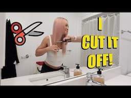 cutting off ALL my hair