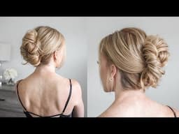 How To: Updo Hairstyle | Medium - Long Wedding Hairstyles