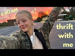 ⋆✴︎˚｡⋆ thrifting at 6 AM ! - vintage juicy & VS, fall & winter staples, try on included!!🧸 (⸝⸝ᵕᴗᵕ⸝⸝)