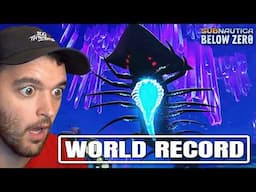 THE WORLD RECORD "SUBNAUTICA BELOW ZERO" SPEEDRUN IS INSANE NOW...