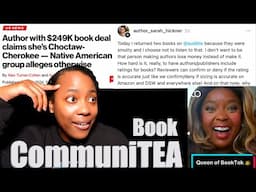 BOOK COMMUNITEA: AI STEALING BOOKS, BOOKS DON'T NEED RATINGS, AND THIS AUTHOR ISN'T INDIGENOUS?