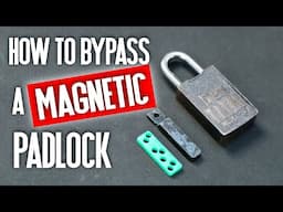 037 how to bypass a magnetic padlock