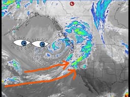 Massive Low Pressure Slams Pacific Northwest. Heavy rain Impacting California. Wednesday 11/20/2024