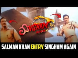 Salman Khan Entry in Singham Again 🔥