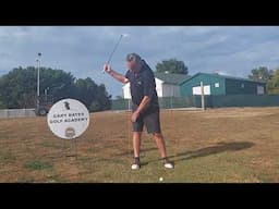 SWAY NO MORE with this great drill and learn the proper downswing move too!