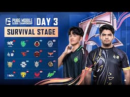 [NP] 2024 PMGC League | Survival Stage Day 3 | PUBG MOBILE Global Championship