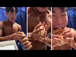 Bodybuilders Having Cheat meals After MONTHS OF STARVATION