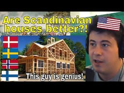 American Reacts Scandinavian VS American building methods