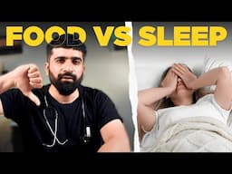 Does Food Affect Your Sleep? | Doctor Explains 🚨