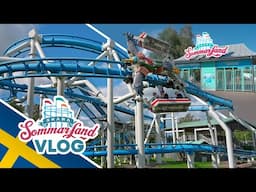 We Flew to Sweden to Ride THIS Rare Roller Coaster! Tranan at Skara Sommerland!