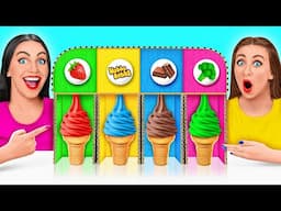 Ice Cream vs Real Food Challenge | Epic Food Battle by Multi DO Fun Challenge