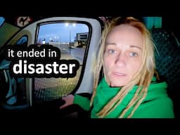 DISASTER in STORM ASHLEY - VAN LIFE UK (SCOTLAND)